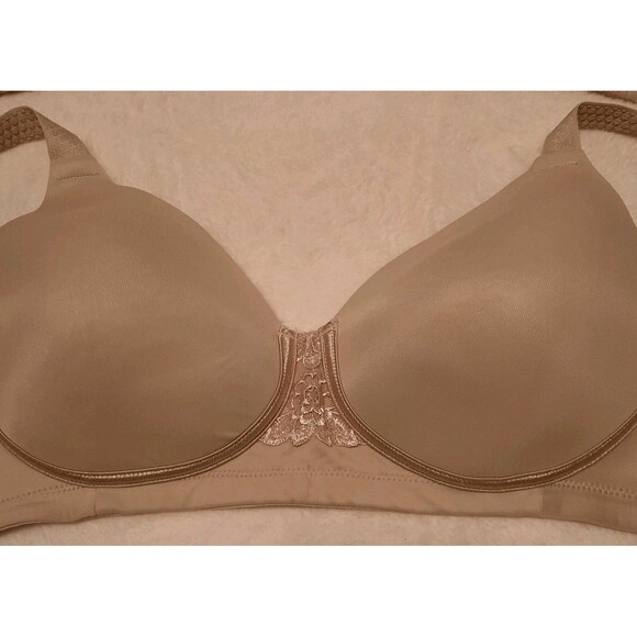 Lot of 3 Vanity Fair Beige Bras Size 36C Lightly Padded Style Comfort Fit 71380 - Picture 2 of 6